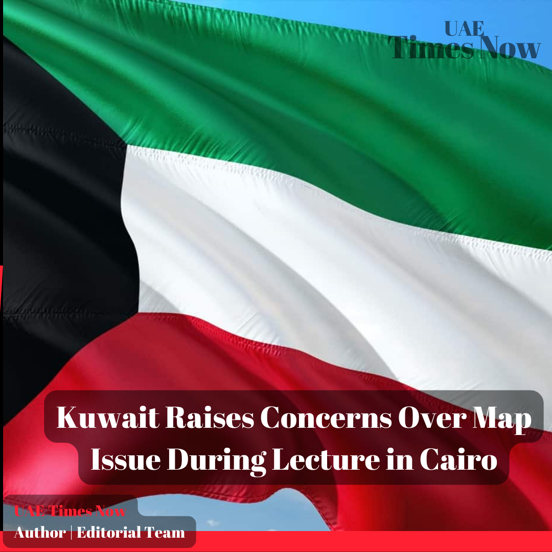 The Kuwaiti embassy has raised concerns with relevant authorities in Cairo regarding a map of the Arab world