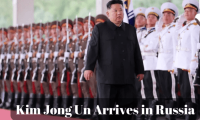 Kim Jong Un Arrives in Russia for Talks with Putin