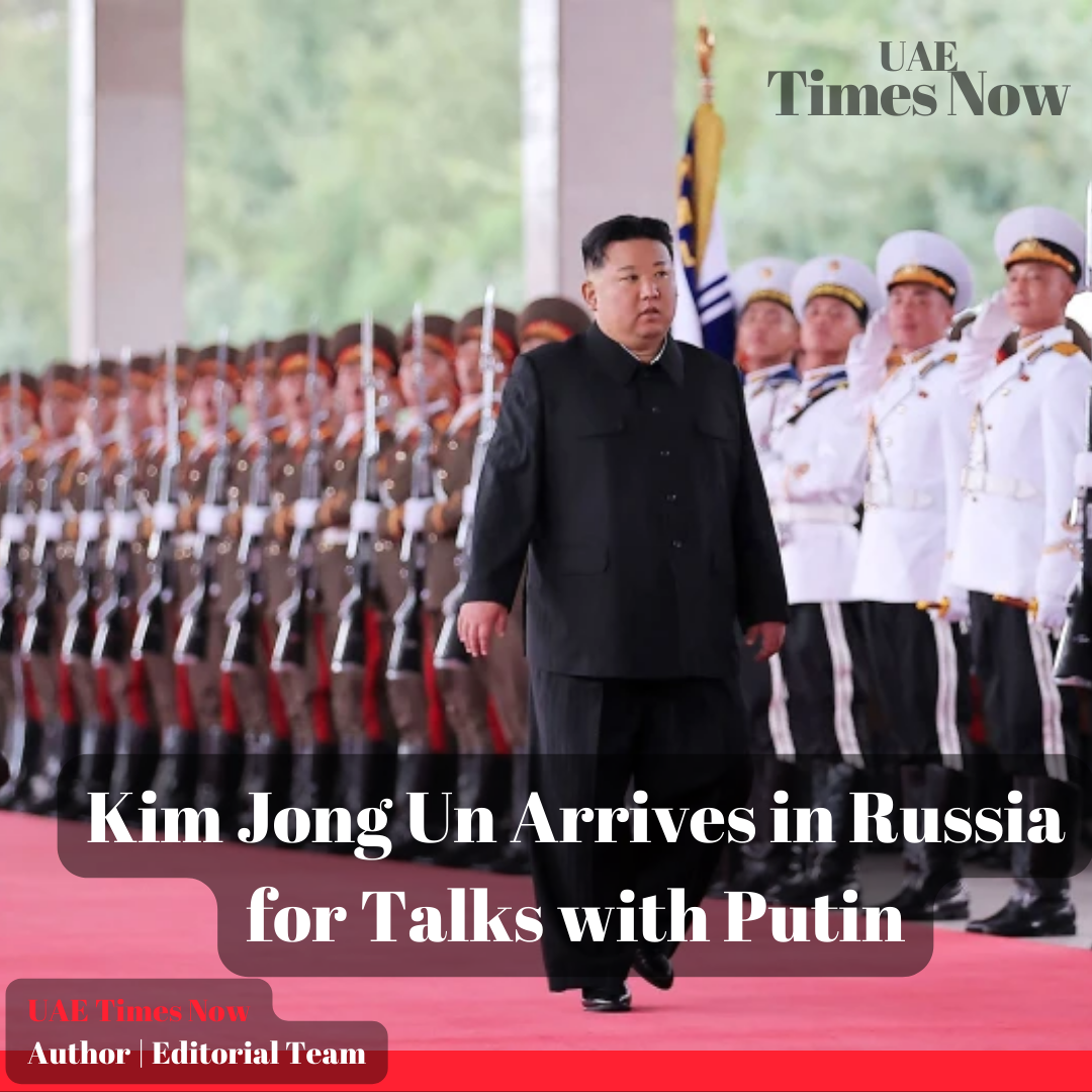 Kim Jong Un Arrives in Russia for Talks with Putin