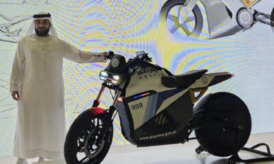The latest e-bike took two years to create and can reach a speed of 155kph.