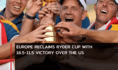 Tommy Fleetwood secured the winning moment as Europe regained the Ryder Cup from a determined United States team