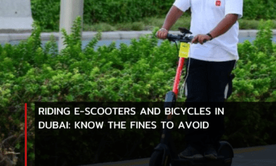 E-scooters and bicycles have become increasingly popular in the UAE, offering convenient transportation options.