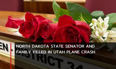 North Dakota State Senator Doug Larsen, his wife Amy, and their two young children were killed in a plane crash in Utah.
