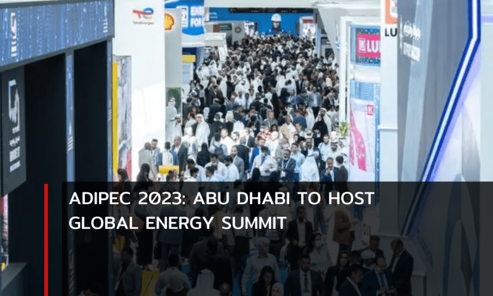 The Adipec 2023 will be held at the Abu Dhabi National Exhibition Centre (Adnec) from Monday until Thursday, under the theme of ‘Decarbonising. Faster. Together.