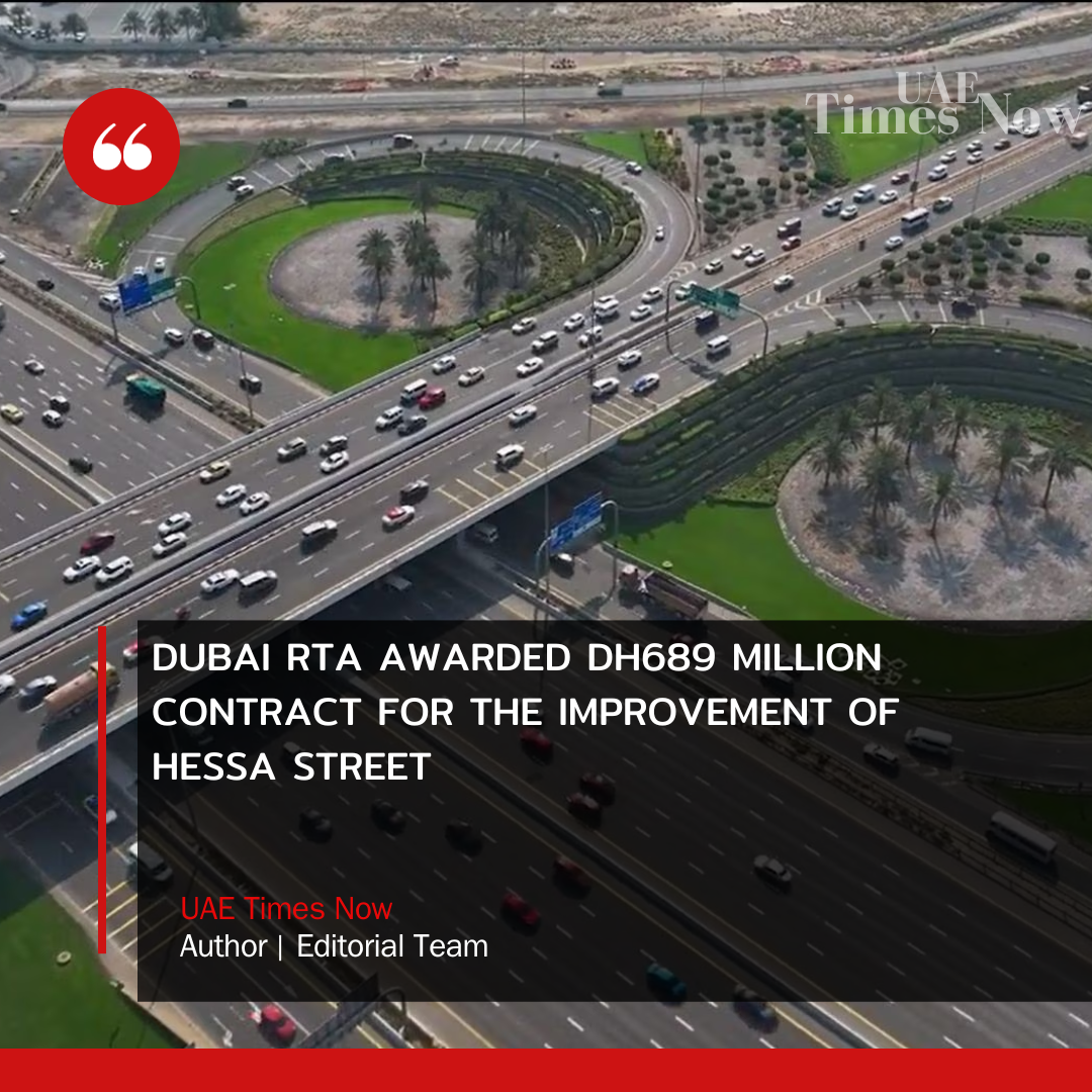 The RTA of Dubai has given a Dh689 million contract to expand and upgrade Hessa Street, a significant thoroughfare connecting many major motorways and suburbs in the city.