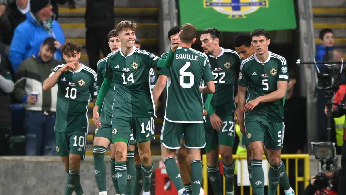 Northern Ireland finally gave their fans a result to cheer again as they finished a flawed Euro 2024 qualifying season with an outstanding 2-0 victory over Denmark in Belfast.