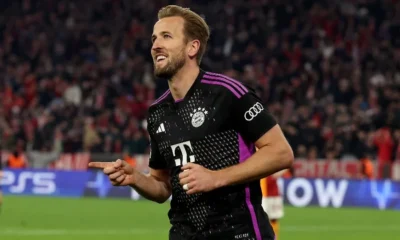 England skipper Harry Kane scored again as Bayern Munich won at Cologne to advance to the top of the German Bundesliga table.