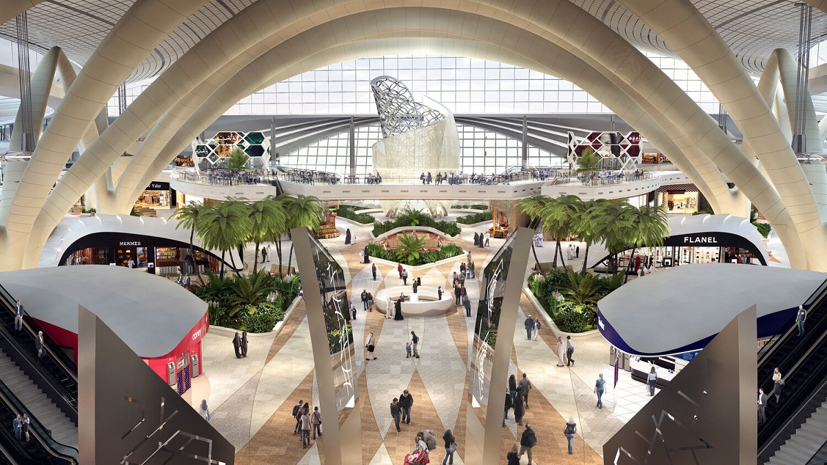 The transport center will be able to serve up to 45 million travelers a year.