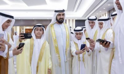 Vice President and Ruler of Dubai met with the youth of Emiratis on the first day of the new span for the Federal National Council.
