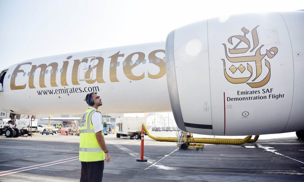 This supply kept the first-ever opening of SAF to Emirates in Dubai, supporting a series of flights over the previous few weeks.