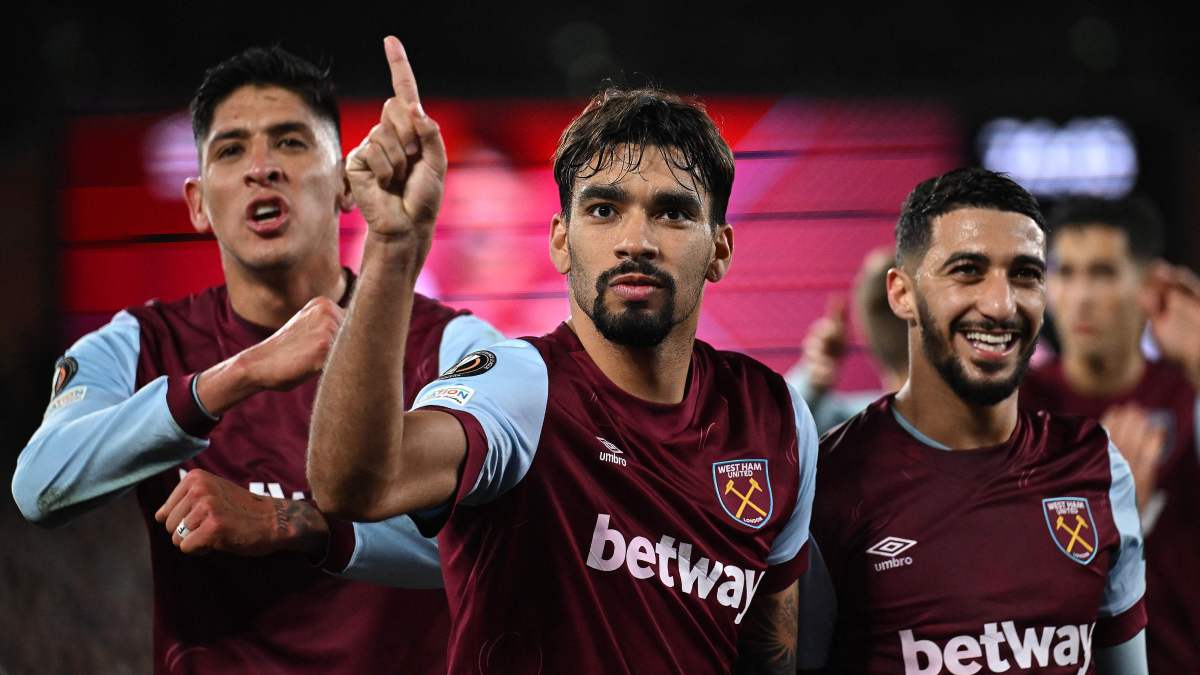 Lucas Paqueta's flawless goal 17 minutes from time gave West Ham a win in their Europa League encounter with Greek club Olympiakos to send them to the verge of the knockout stages.