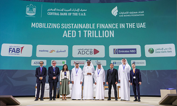 Lenders are making economic and strategic commitments to help the Emirates meet in fulfilling its net-zero objective by 2050, the UBF chairman says.