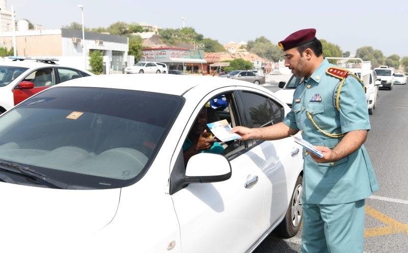 Ras Al Khaimah Police issued severe warnings to drivers, emphasising the hazards of speeding in their current traffic safety campaign.