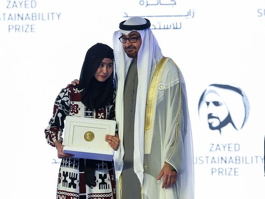 During the United Nations Climate Conference in Dubai, a Pakistani school's proposal was awarded the renowned Zayed Sustainability Prize.
