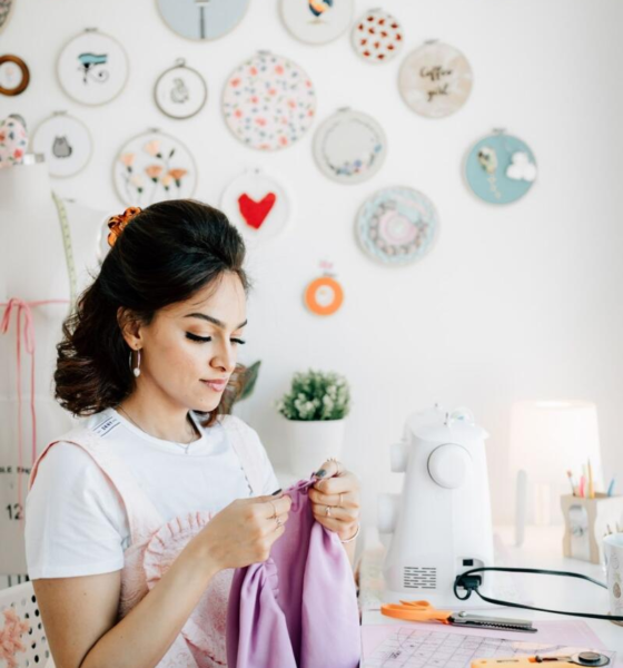 Farida Talaat, a Dubai-based artist, conducted a one-of-a-kind initiative in honour of the UAE National Day, partnering with the sewing community on a particular project.