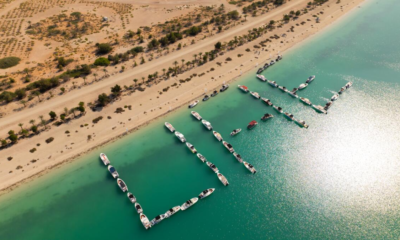 The UAE has set a new Guinness World Record for the largest word formed with boats.
