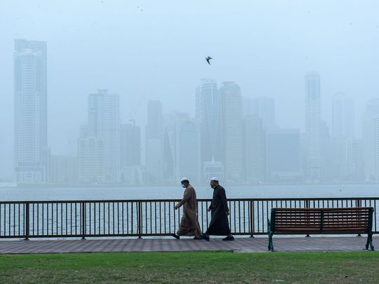 The National Centre of Meteorology (NCM) predicts fair to partly cloudy weather in the UAE as the weekend begins.