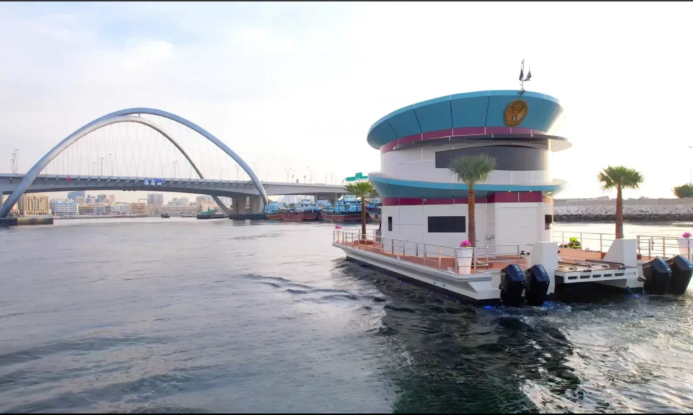 "Dubai Unveils World's First Mobile Floating Fire Station: A Leap in Marine Safety and Sustainability"