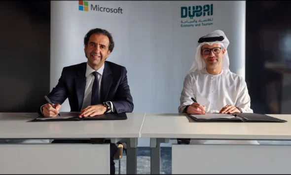 "Dubai and Microsoft Forge Partnership to Propel Innovation"