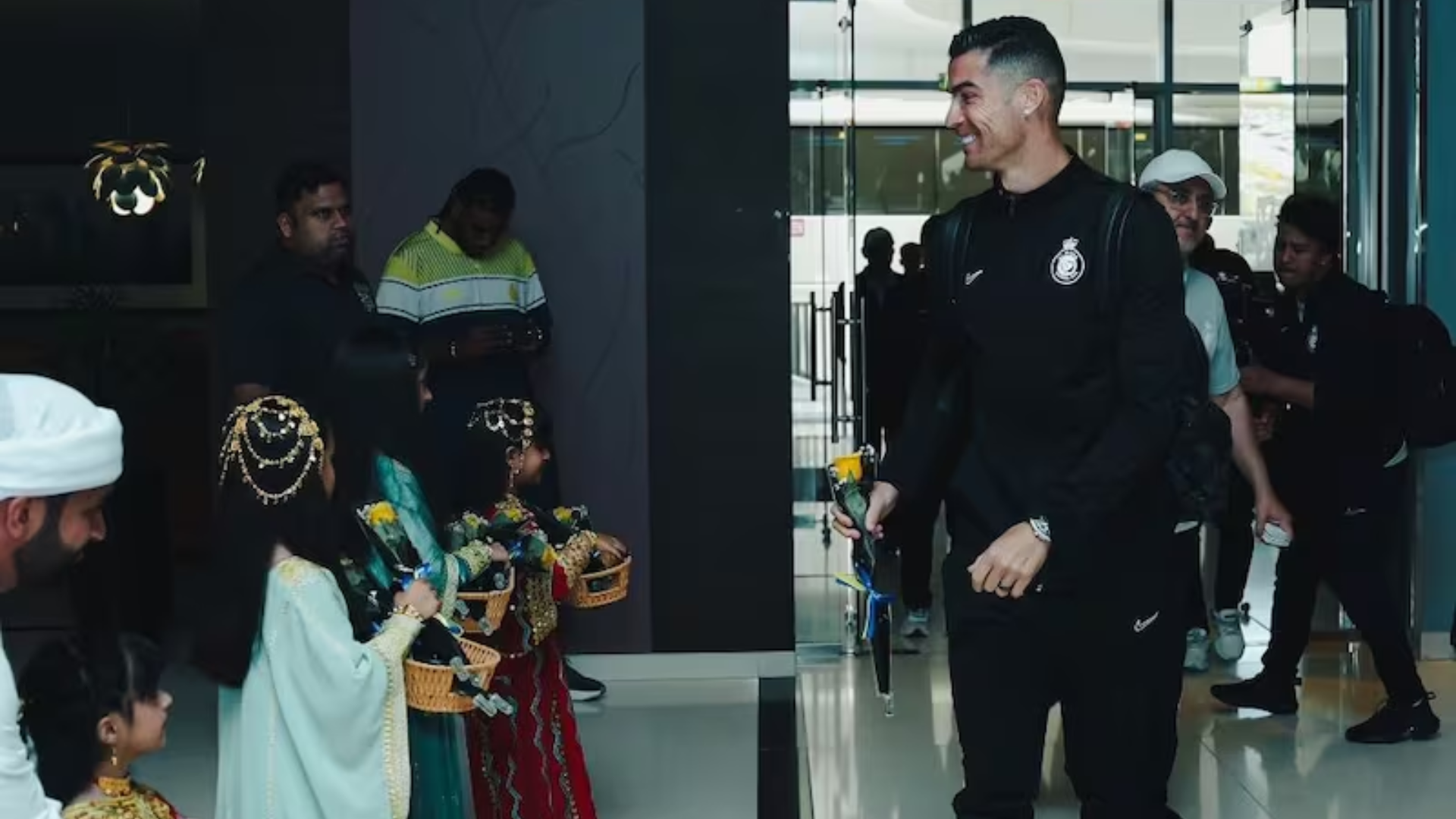 Cristiano Ronaldo Arrives in the UAE for Asian Champions League Showdown