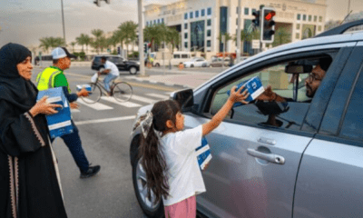 Volunteers Across Four Emirates Serve Iftar to Commuters on the Go