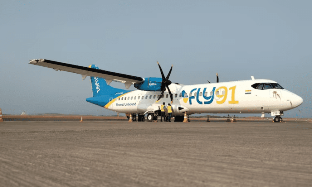 India's New Airline Fly91 to Ease Domestic Travel Congestion