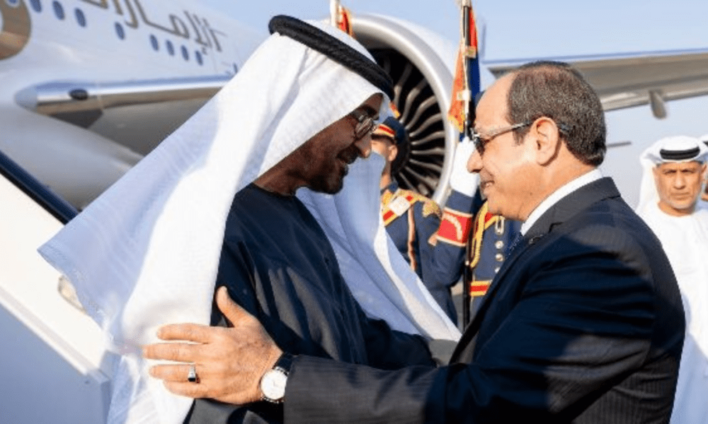 UAE President Sheikh Mohamed bin Zayed Al Nahyan Visits Cairo, Egypt